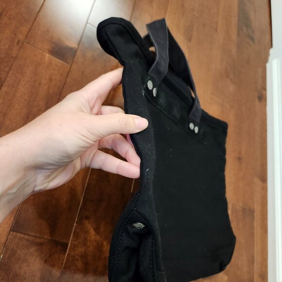 Marc Jacobs The Tote bag in black canvas - Picture 7 of 10